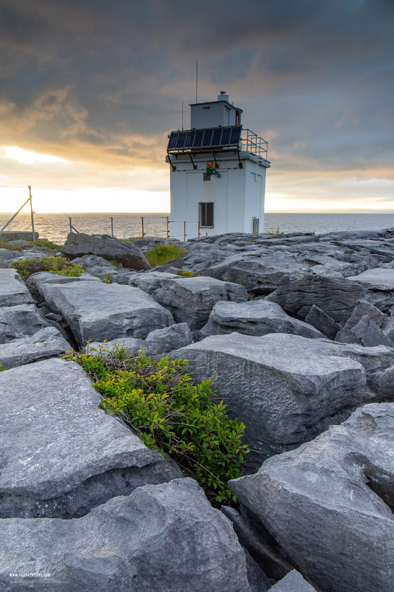 Black Head Fanore Wild Atlantic Way Clare Ireland - black head,july,lighthouse,summer,sunset,coast,landmark