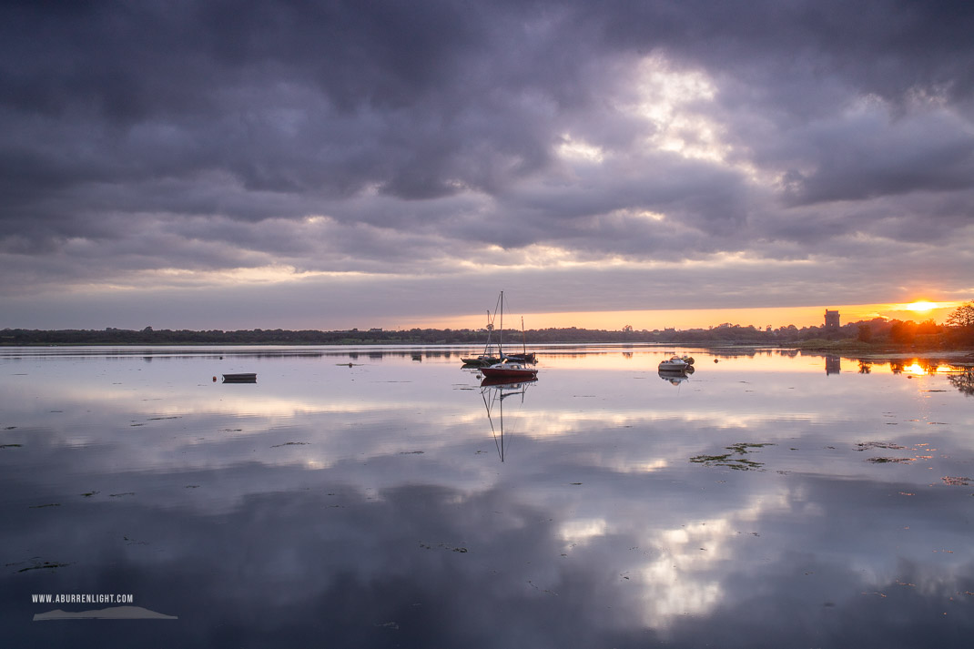 Kinvara Wild Atlantic Way Clare Ireland - august,boats,coast,dreamy,kinvara,reflections,summer,sunrise
