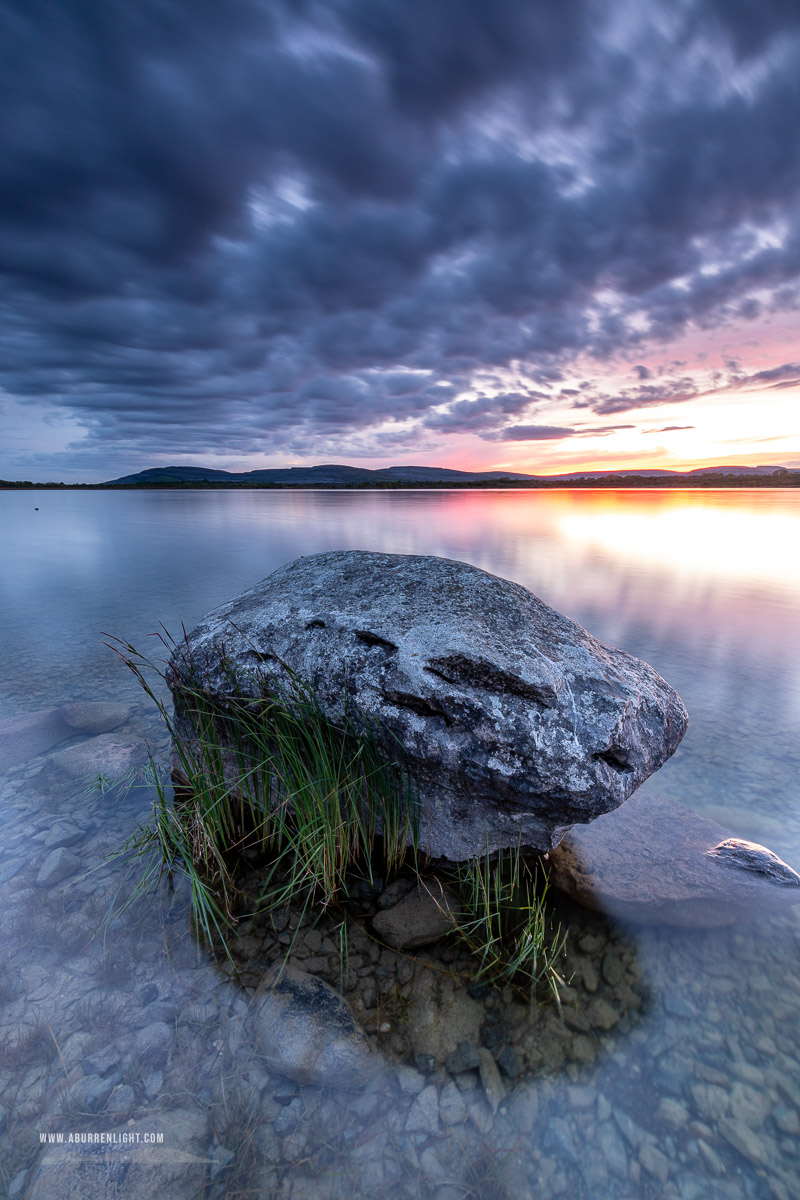 Lough Bunny Clare Ireland - dusk,long exposure,lough bunny,may,reflections,spring,blue,lowland,pick-lowland