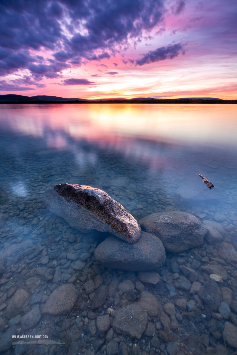 Lough Bunny Clare Ireland - dusk,long exposure,lough bunny,may,reflections,spring,portfolio,lowland