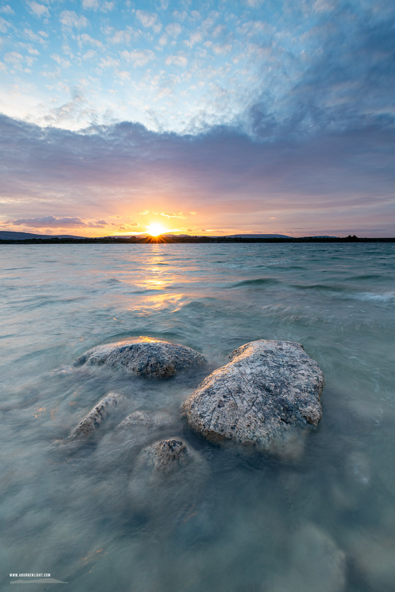Lough Bunny Clare Ireland - june,lough bunny,spring,sunset,sunstar,portfolio,lowland