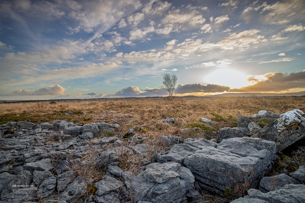 The Burren Clare Ireland - evening,golden,lowlands,march,pick-lowland,sunset,winter