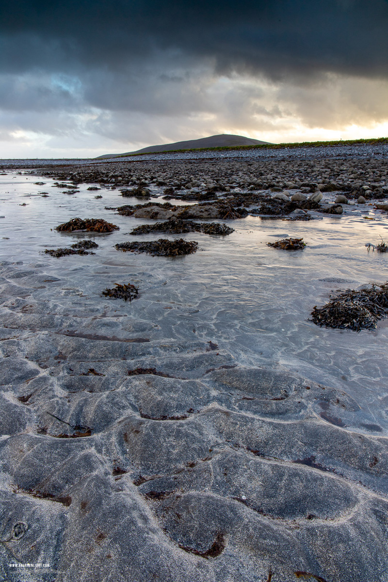 The Aughinish peninsula Wild Atlantic Way Kinvara Clare Ireland - aughinish,autumn,december,kinvara,sand ripples,coast,beach,drama,kinvara