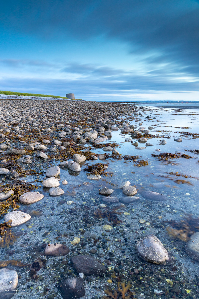 The Aughinish peninsula Wild Atlantic Way Kinvara Clare Ireland - aughinish,blue,july,kinvara,landmark,long exposure,martello,summer,coast