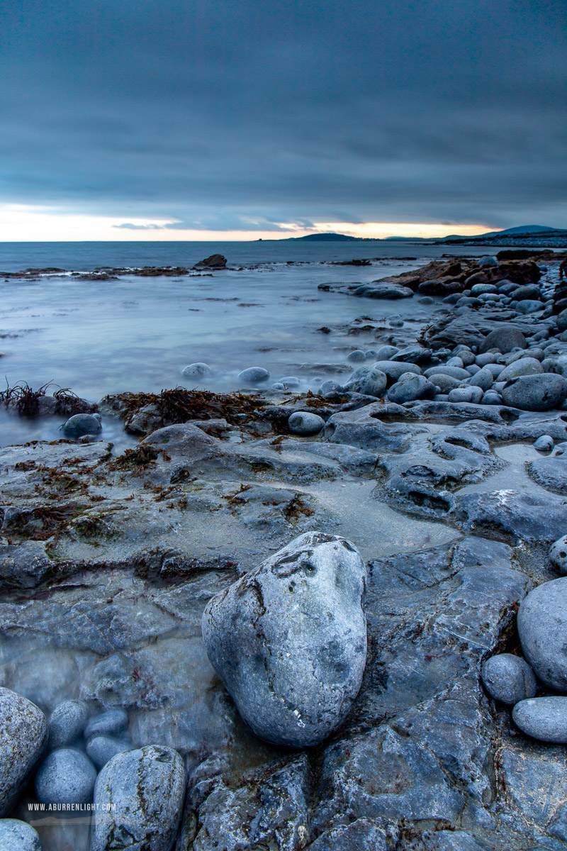 The Rine Peninsula Ballyvaughan Wild Atlantic Way Clare Ireland - autumn,ballyvaughan,long exposure,november,rine,sunset,coast,blue