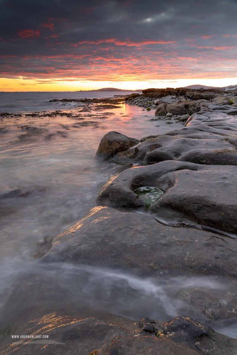 The Rine Peninsula Ballyvaughan Wild Atlantic Way Clare Ireland - august,ballyvaughan,long exposure,rine,summer,sunrise,red,coast