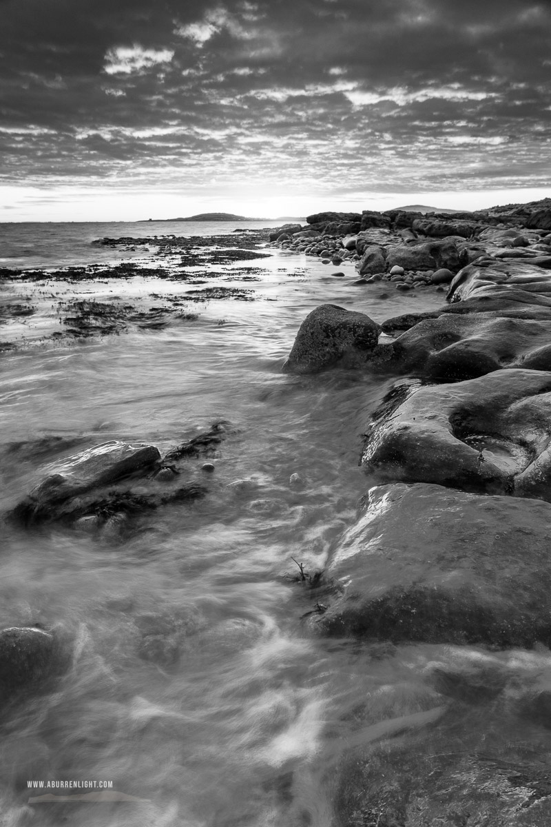 The Rine Peninsula Ballyvaughan Wild Atlantic Way Clare Ireland - august,monochrome,ballyvaughan,long exposure,rine,summer,sunrise