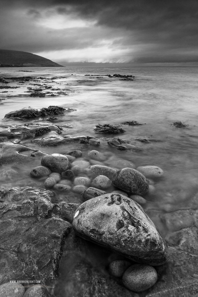 The Rine Peninsula Ballyvaughan Wild Atlantic Way Clare Ireland - monochrome,ballyvaughan,coast,long exposure,november,rine,twilight,winter