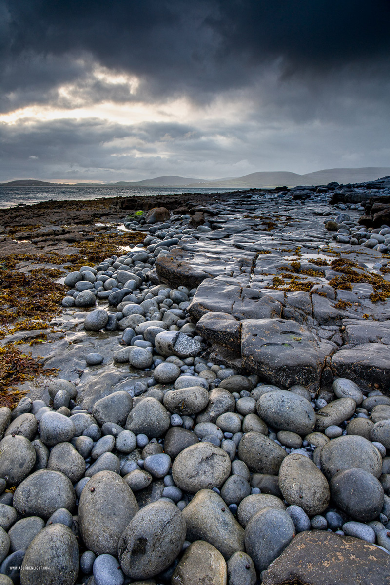 The Rine Peninsula Ballyvaughan Wild Atlantic Way Clare Ireland - ballyvaughan,boulders,july,rine,summer,coast,drama