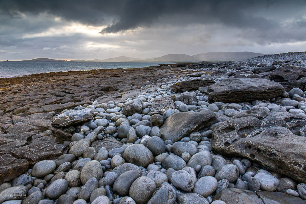 The Rine Peninsula Ballyvaughan Wild Atlantic Way Clare Ireland - ballyvaughan,boulders,july,rine,summer,coast,drama