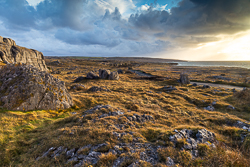 ballyreane,february,sunset,winter,coast,golden