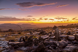 fahee,hills,january,prayer,stone,twilight,winter