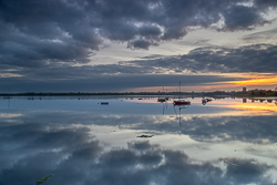 august,boats,coast,dreamy,kinvara,reflections,summer,twilight
