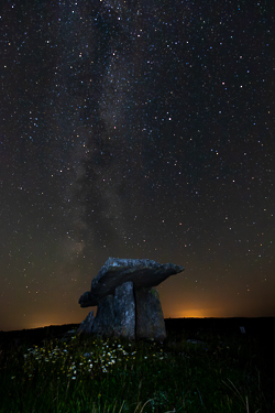 astro,august,dolmen,hills,landmark,long exposure,milky way,neolitic,night,pick-hills,portal,poulnabrone,roughan,summer