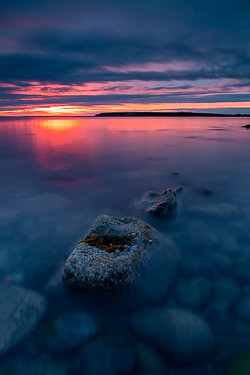 favourite,flaggy shore,june,long exposure,red,spring,twilight,coast,drama