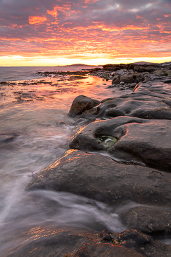 august,ballyvaughan,coast,long exposure,pick-coast,rine,summer,sunrise,limited,portfolio,drama