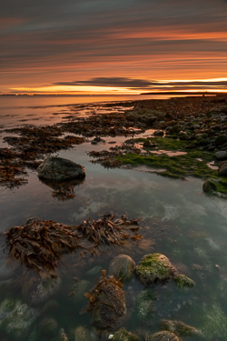 autumn,flaggy shore,long exposure,october,orange,twilight,coast