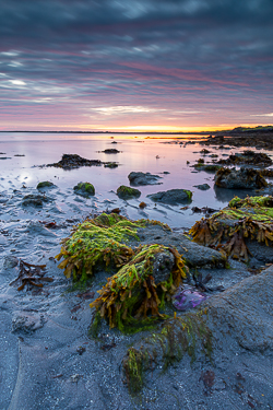 june,kinvara,long exposure,pink,spring,traught,twilight,blue,coast